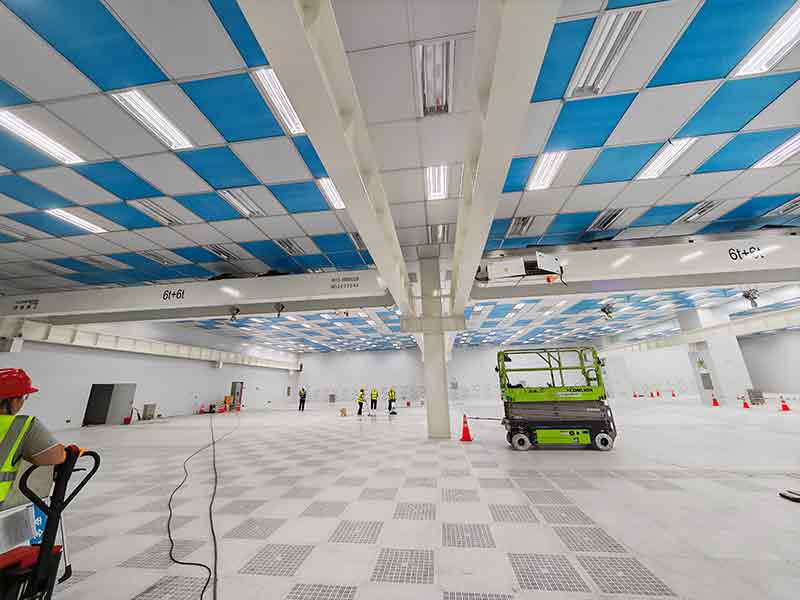 大硅片制造专用无尘行车——半导体晶圆搬运解决方案